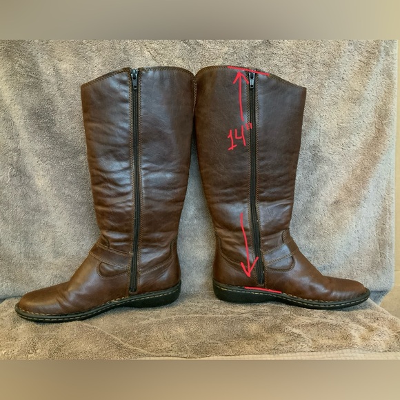 DISTRESSED FAUX LEATHER BOOTS. - Picture 3 of 14